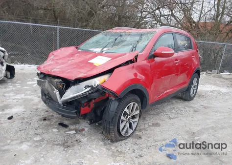 2014 Kia Sportage Lx from USA, damaged, VIN KNDPB3AC9E7547687
